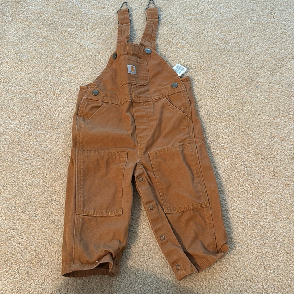 12 mth baby Carhartt overalls